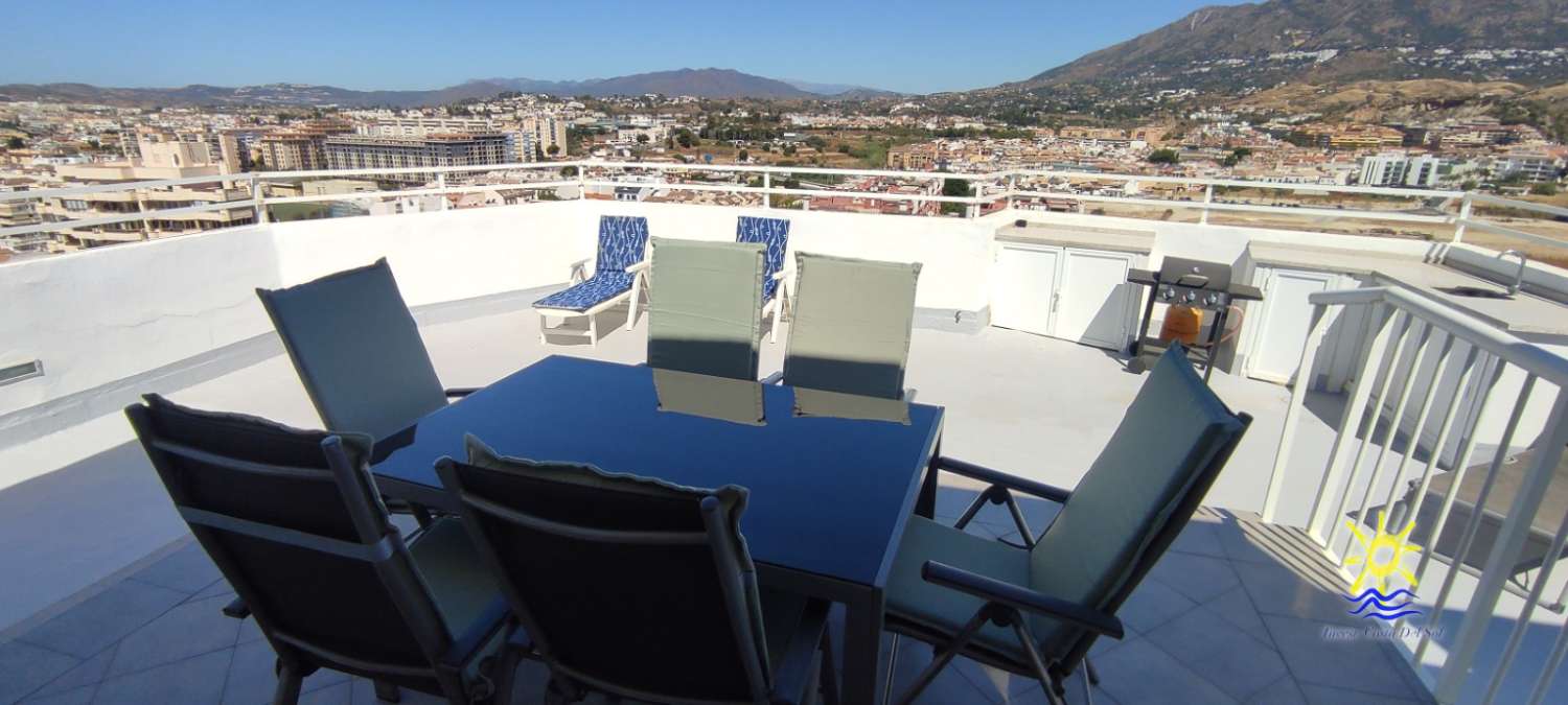 Penthouse aan het strand, uniek, de meest ato in Fuengirola